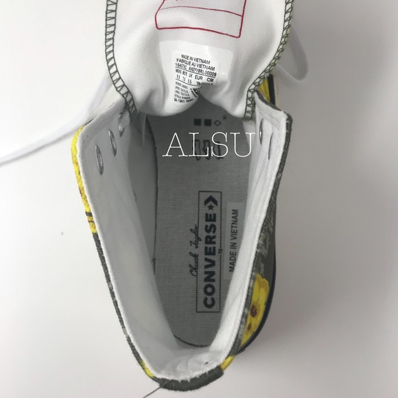 Converse Chuck 70 HI Field Surplus Yellow Green W - Picture 8 of 8